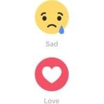facebook reaktioner