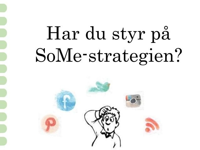 SoMe Strategi